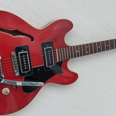 Framus Atlantik Germany Baujahr 1974 E-Guitar Red 6 String Vintage E-Gitarre image 3