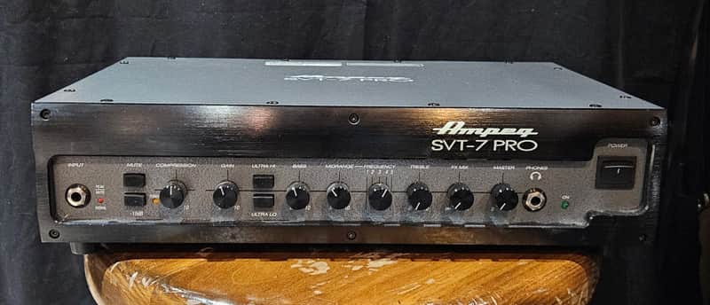 Ampeg SVT-7 Pro 1000-watt Tube Preamp Bass Head (NON FUNCTIONING) image 1
