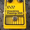 DOD Overdrive Preamp 250 Vintage 1981 Yellow Box TL081CP Chip