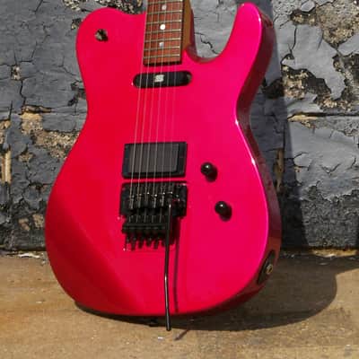 Barrington ESP BRG 872 1988 Hot Pink.  RARE & Collectible.  Barrington, IL. USA MIJ image 3