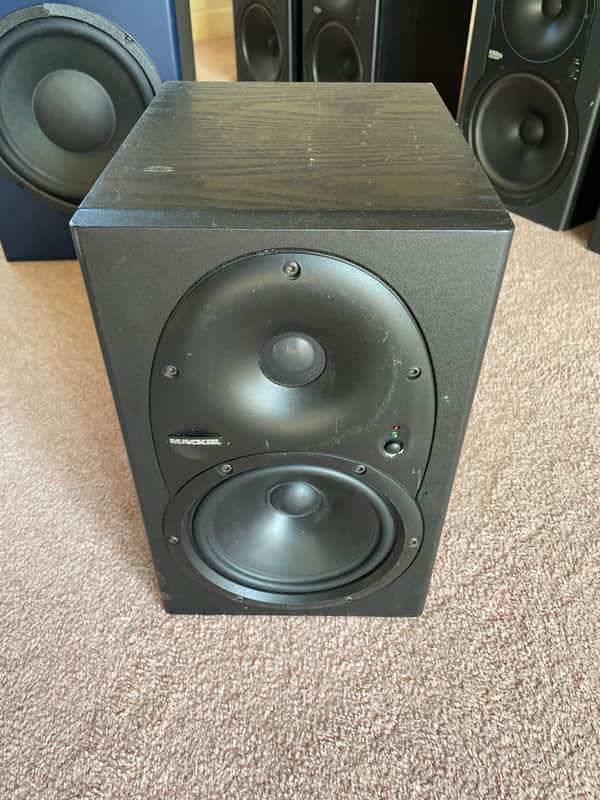 Mackie HR624 6" Active Studio Monitors (single) 2002 - 2007 - Black image 1