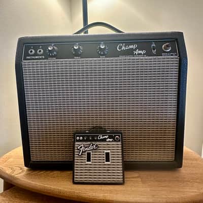 Bbguitar Fender Champ Amp Inspired Switch Plate 2025 - Blackface image 2