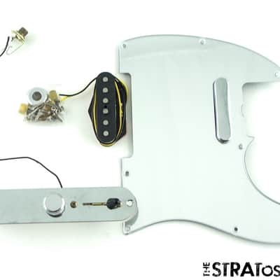Fender J Mascis Tele LOADED PICKGUARD, Telecaster 58 Mirrored Chrome Custom 1958 image 1