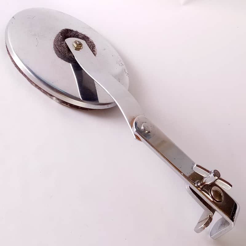 Rogers External Bass Drum Muffler Clamp-On Hoop-Mount Chrome Cleveland Vintage60 image 1