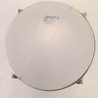 *Ludwig 6x8" Blue Silk Tom/Bongo Drum 6Ply Maple Vintage 70s-80s USA Chrome Rack image 5