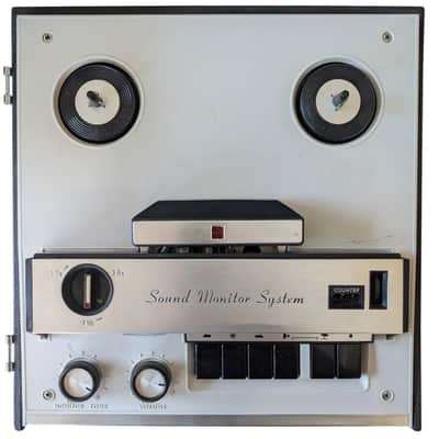 Japanese Made National Sound Monitor System Reel to Reel RQ-703Sb TESTED WORKING image 2