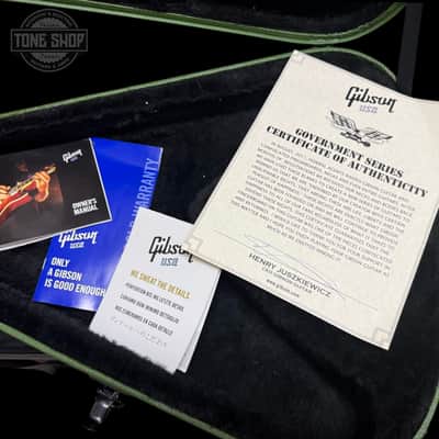 Used 2013 Gibson Government Series Flying  Gunmetal Gray w/Case TFW3244 image 10
