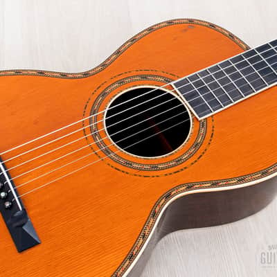 1890s Lyon & Healy Size 1 Vintage Parlor Acoustic Guitar, Adirondack Spruce & Brazilian Rosewood, Collector-Grade image 6