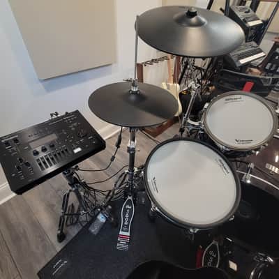 Roland VAD706 Acoustic Design Series Electronic V-Drum Kit 2021 - Present - Gloss Ebony image 4