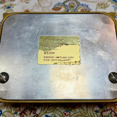 Klon Centaur Professional Overdrive (Horsie) 1994 - 2008 - Gold image 3