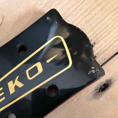 Eko Ranger VI 1960s 70s 6 String Acoustic Guitar Neck Used image 4