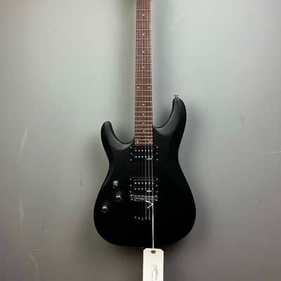 Schecter C-6 Deluxe Left-Handed 2022 - Satin Black image 1