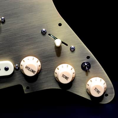 Carparelli 9-Way Strat Wiring Mod – Fully Loaded Pickguard, Vintage Single Coils, CTS Pots image 7