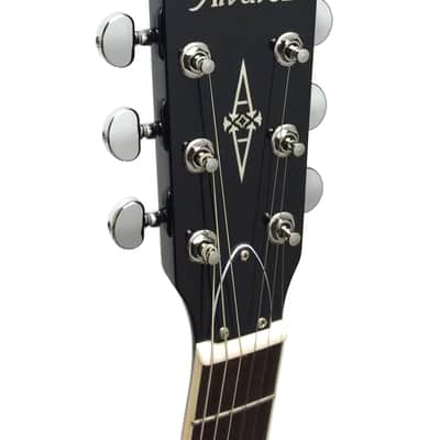 Alvarez AAT33/TSB Jazz & Blues Series Archtop Semi-Hollowbody Electric Guitar image 7