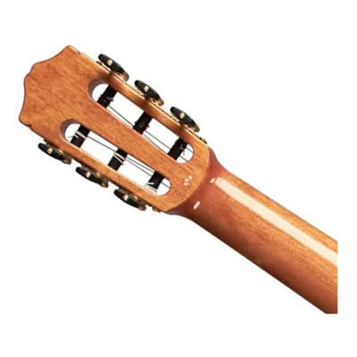 Cordoba Iberia GK Studio Negra Left Handed Cutaway A/E Nylon Str Guitar Open Box image 5