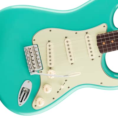 Fender Vintera III Early '60s Stratocaster Electric Guitar (Seafoam Green) image 3