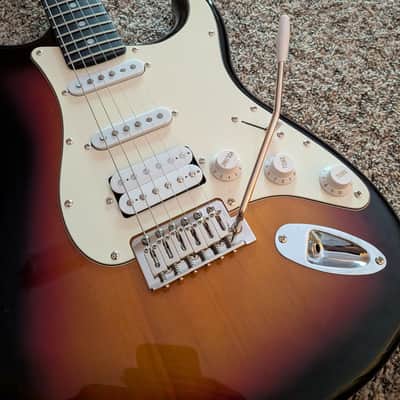 Donner DST-100 HSS Stratocaster Style Electric Guitar - Upgraded Pickups + Setup image 3
