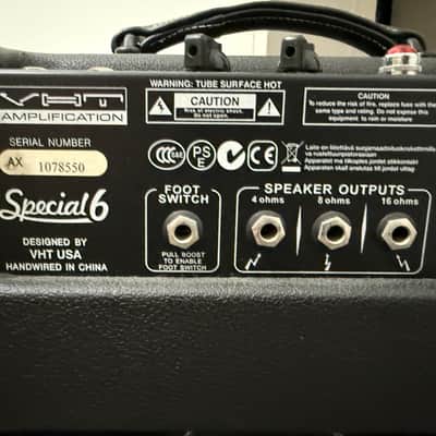 VHT AV-SP1-6U Special 6 Ultra 1x12 Combo 2010s - Black image 3