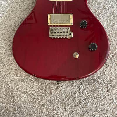 PRS SE Santana Signature 2001 MIK HH Scarlet Red Carlos Paul Reed Smith Guitar image 2