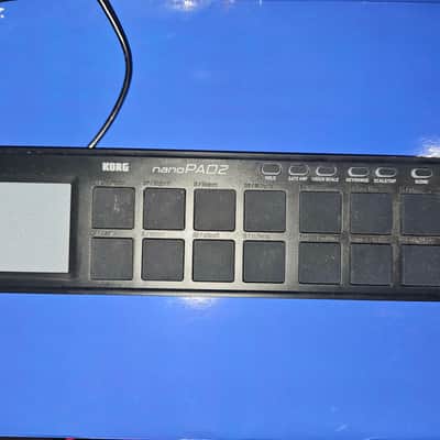 Korg nanoPAD2 Slimline USB MIDI Drum Pad Controller 2011 - Present - Black image 1