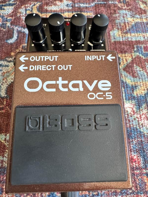 Boss OC-5 Octave 2020 - Present - Brown image 1