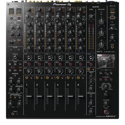 Pioneer DJ DJM-V10-LF 6-Channel Professional DJ Mixer (Black) image 1