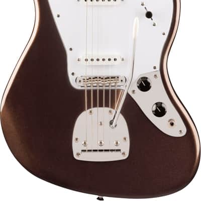 Squier Affinity Series Jaguar by Fender Electric Guitar - Mystic Metallic Brown, In Stock Ships Ultra Fast ! image 1