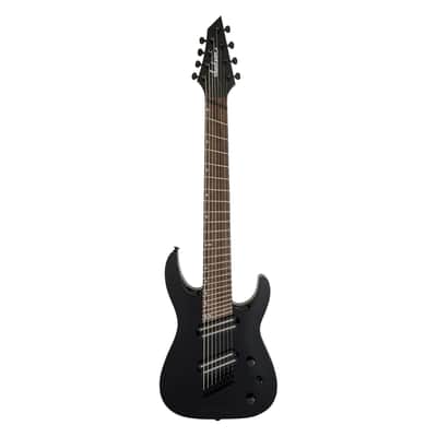 Jackson X Series Dinky Arch Top DKAF8 Multi-Scale - Gloss Black image 2