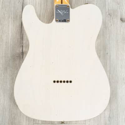 Fender Custom Shop 1959 Telecaster Journeyman Relic Guitar, Maple Fingerboard, Aged White Blonde image 4