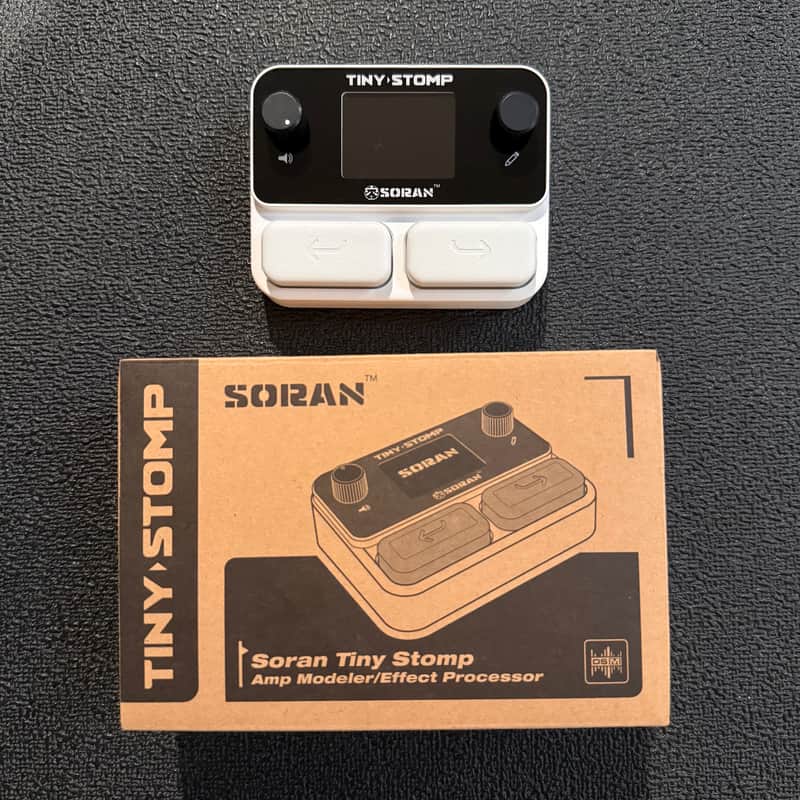 Soran Tiny Stomp Desktop Amp Modeling Multi-Effects Processor *LIKE NEW* image 1