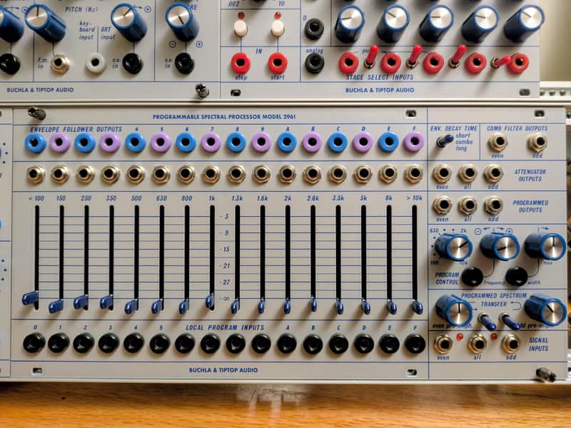Tiptop Audio 296t Programmable Spectral Processor 2023 - silver image 1