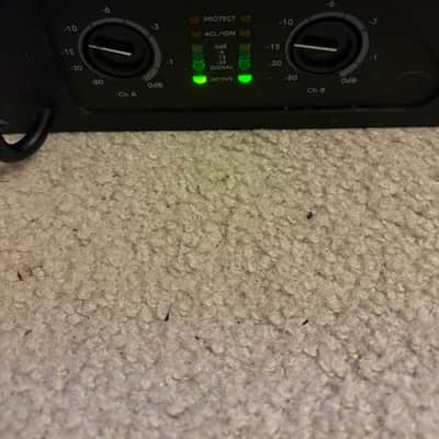 Crest Audio LT1500  1800-Watt Power Amplifier 2000s - Black image 1