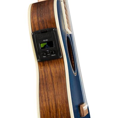 Fender Dhani Harrison Ukulele Sapphire Blue - Tenor Ukulele image 6