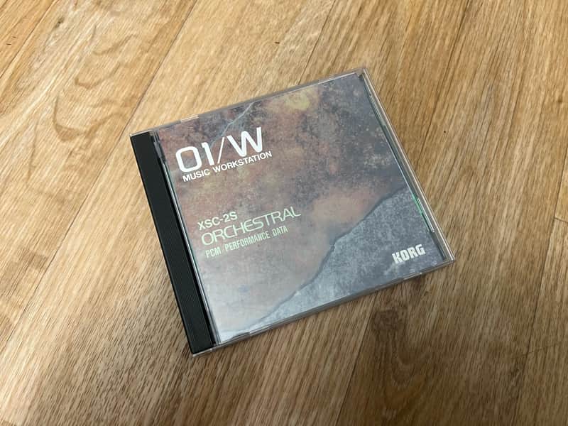 Korg 01/w / 01r/W | XSC-2S Orchestral | PCM Wavefrom + Data Card set BOXED image 1
