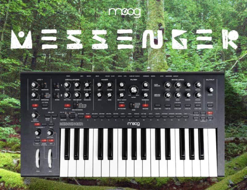 Moog Messenger Mono Analog Synth keyboard image 1