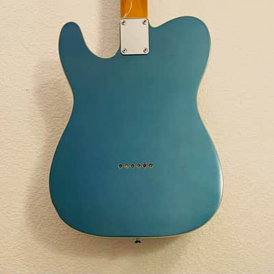 Edwards By ESP E-TE-92 CTM LPB Telecaster Custom Lacquer Finish 2012 - Lake Placid Blue image 13