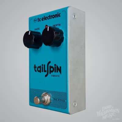 TC Electronic Tail Spin Vibrato Tailspin True Bypass Guitar Effect Pedal. USED image 3