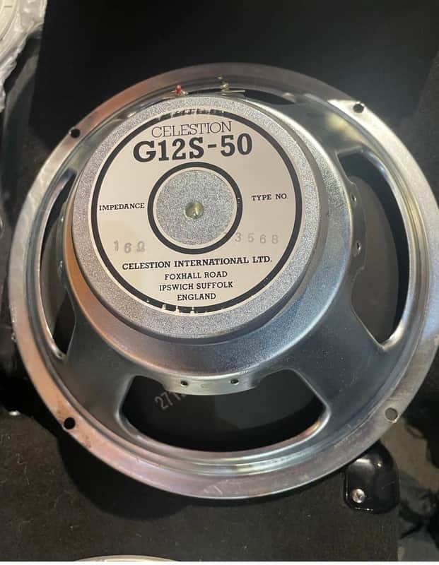 Celestion G12S-50 50 watt 16 Ohm Made in England Speaker image 1