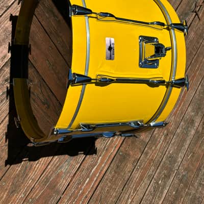 Vintage Yamaha BD-922RA 1983 22" x 14" Bass Drum in Mellow Yellow image 2