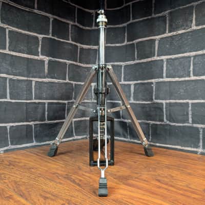 Premier 5000 Series Hi‑Hat Cymbal Stand – Chrome – Smooth Action, Double‑Braced Stability, Classic 90s Premier Hardware image 4