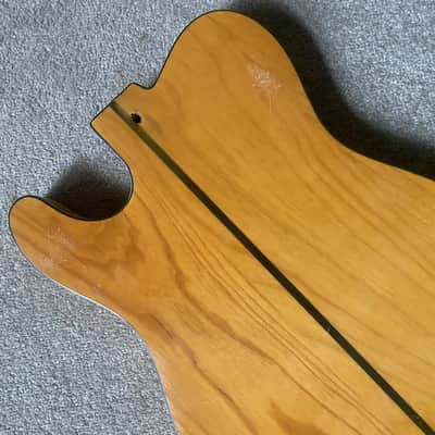 Telecaster Tele Style Guitar Ash Wood Body with Maple Top image 8