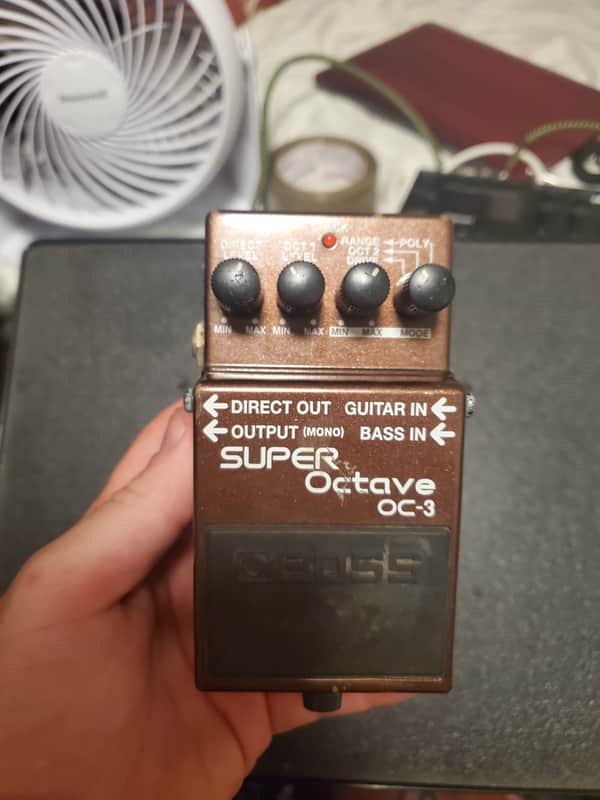 Boss OC-3 Super Octave (Dark Gray Label) 2003 - Present - Brown image 1