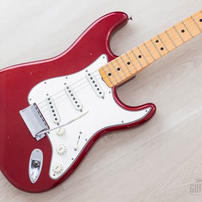 2020 Fender Custom Shop Limited Edition 1969 Stratocaster Journeyman Relic Aged Firemist Red w/ Case, COA, Tags image 1