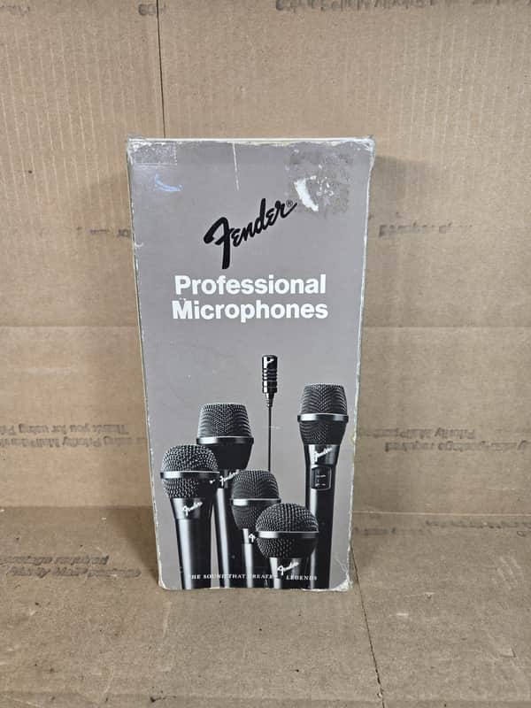 Fender M1 Cardioid Condenser Microphone 1970s - Black image 1