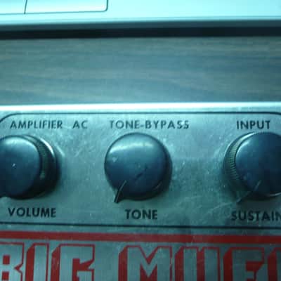 Electro-Harmonix Big Muff Pi V5 (Op Amp Tone Bypass) 1978 - 1980 - Silver image 3