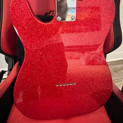 Upgraded Squier FSR Bullet Telecaster - Red Sparkle image 5