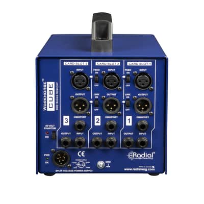 Radial Engineering Workhorse Cube 3-Space Desktop Power Rack for 500 Series Modules *AUTHORIZED DEALER image 6