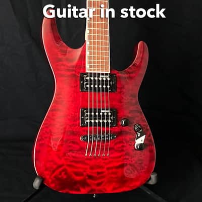 ESP LTD MH-200QMNT See Thru Black Cherry – LMH200QMNTSTBC image 4