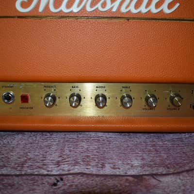 Marshall Super Lead 100w MKII 1974 - Orange Tolex image 2