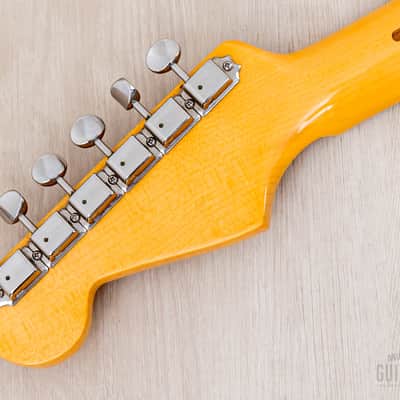2018 Fender Eric Johnson Signature Stratocaster Thinline Sunburst w/ Case, Tags & CoA image 5